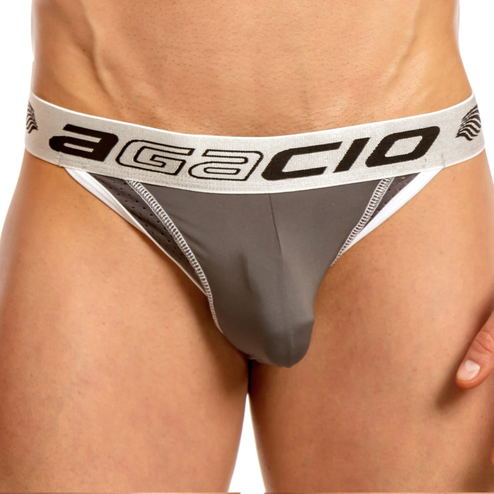 Agacio AGK017 Mesh Back Thong - DealByEthan.gay loves Agacio