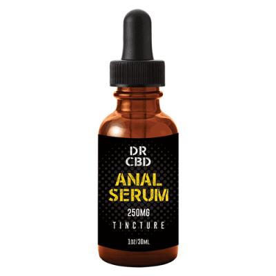 Dr anal serum tube with clear gel for sensitive skin care and soothing application