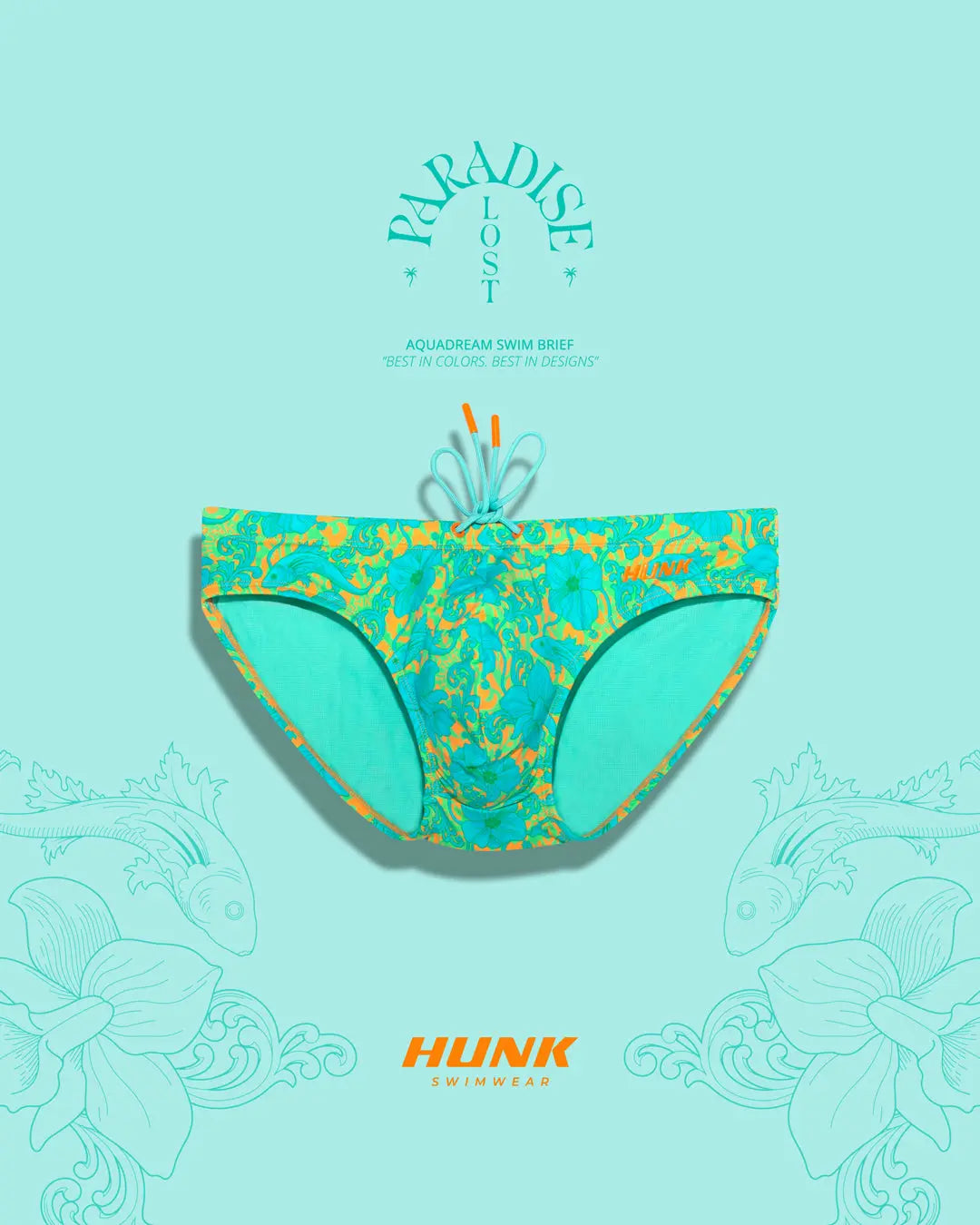 Aquadream Swim Brief - DealByEthan.gay loves HUNK Menswear