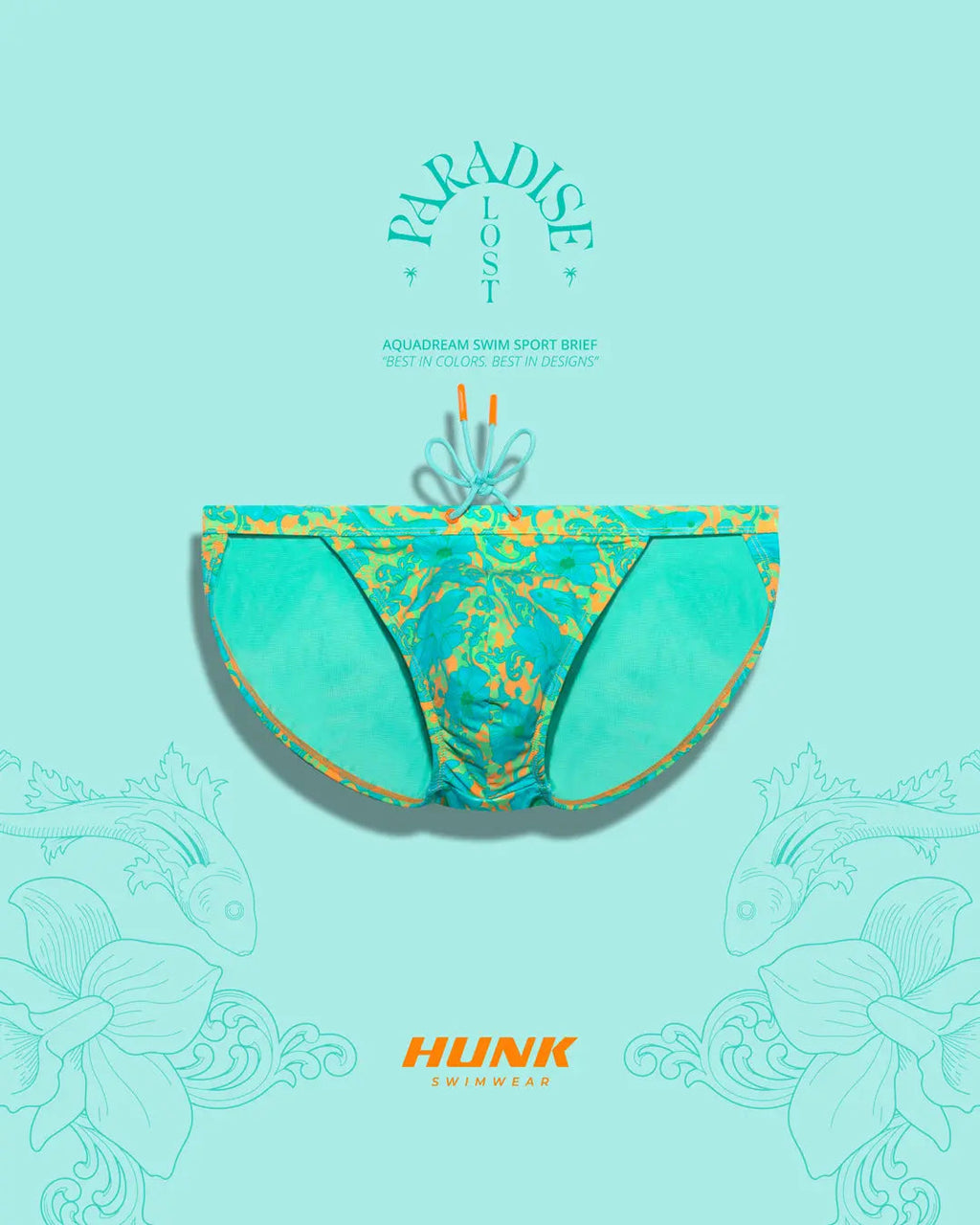 Aquadream Swim Sport Brief - DealByEthan.gay loves HUNK Menswear