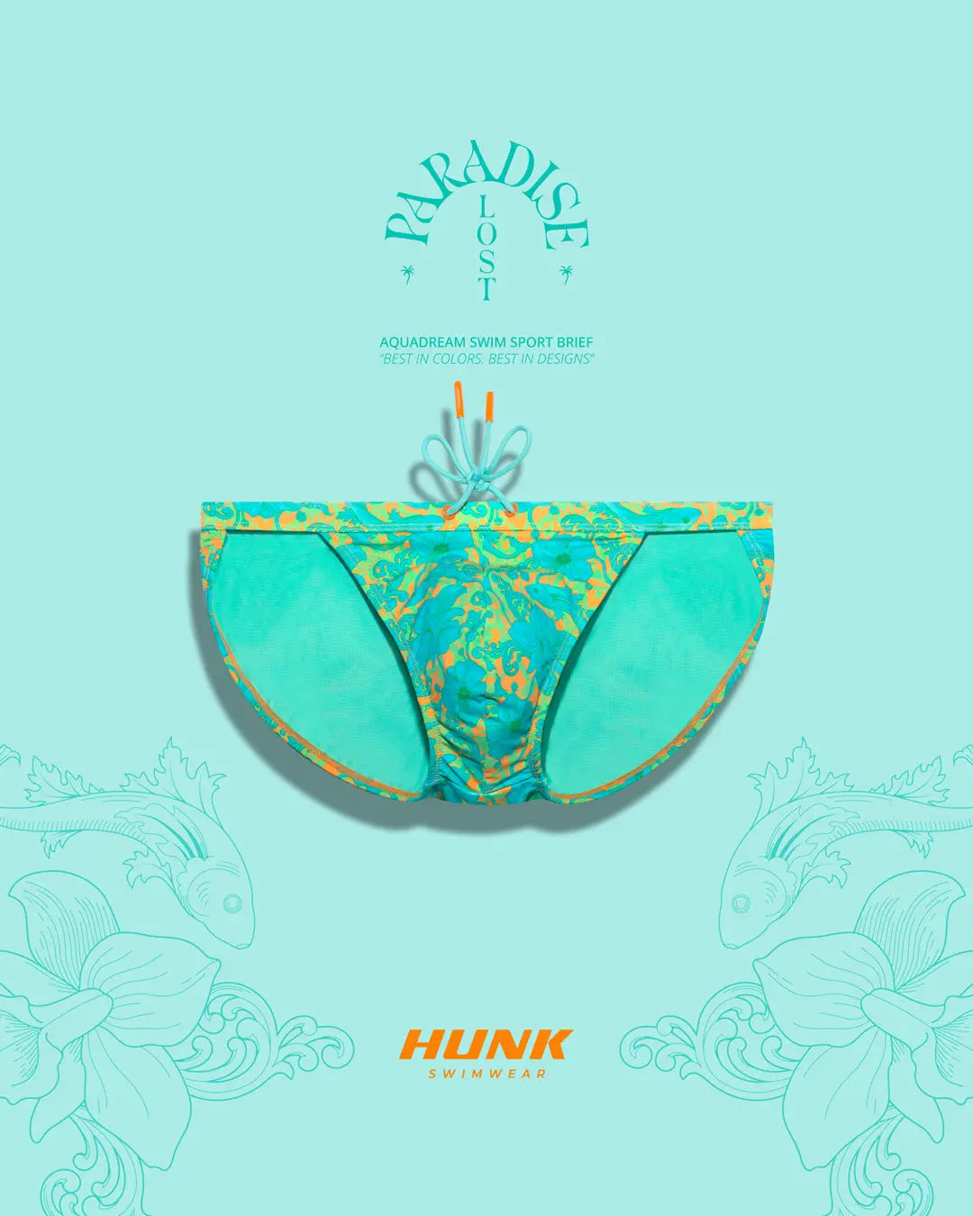Aquadream Swim Sport Brief - DealByEthan.gay loves HUNK Menswear