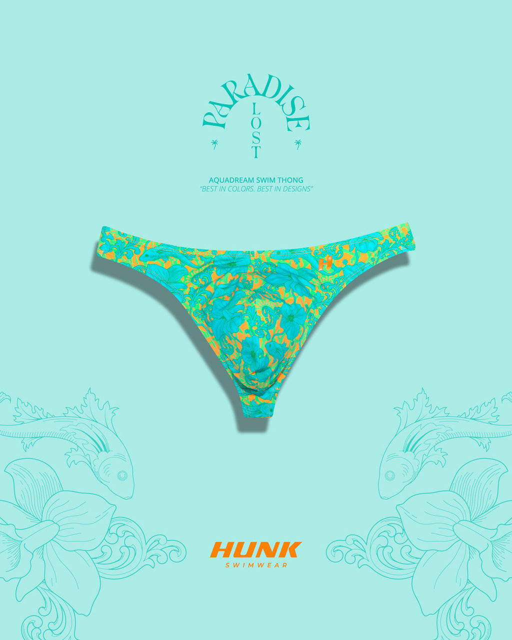 Aquadream Swim Thong - DealByEthan.gay loves HUNK Menswear