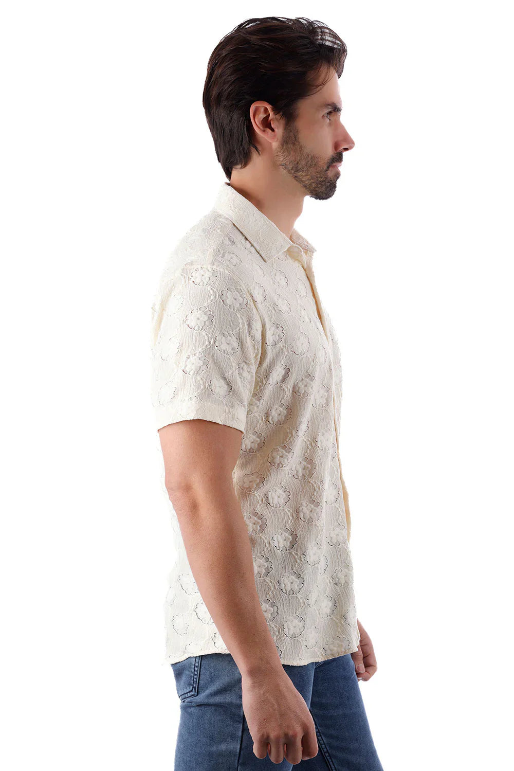 CAMISA ELEGANTE DE MODA MANGA LARGA