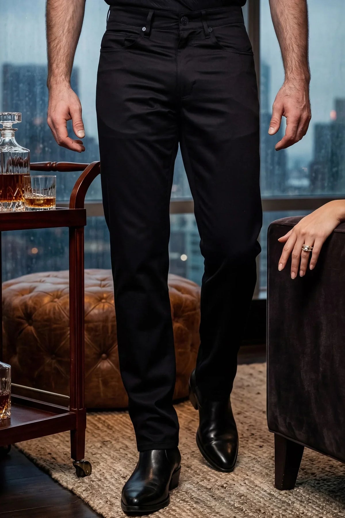 Pantalón clásico Elysian para hombre de Barabas