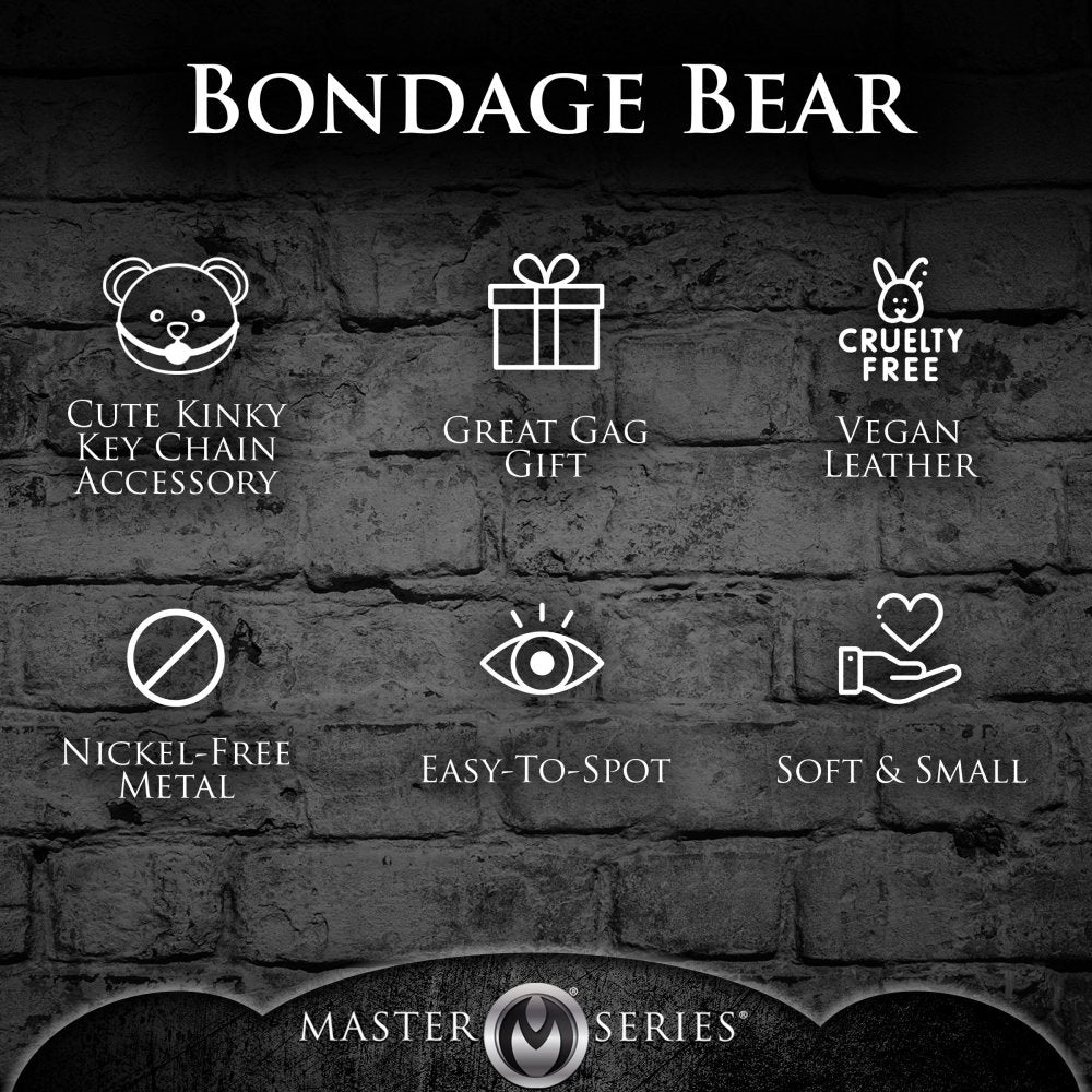 BDSM Teddybär Schlüsselanhänger