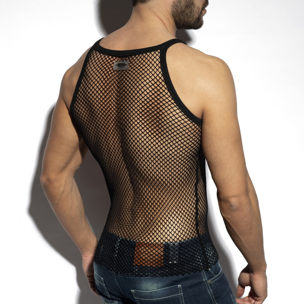 BEACHY NET STRAP TANK TOP - DealByEthan.gay loves ES Collection