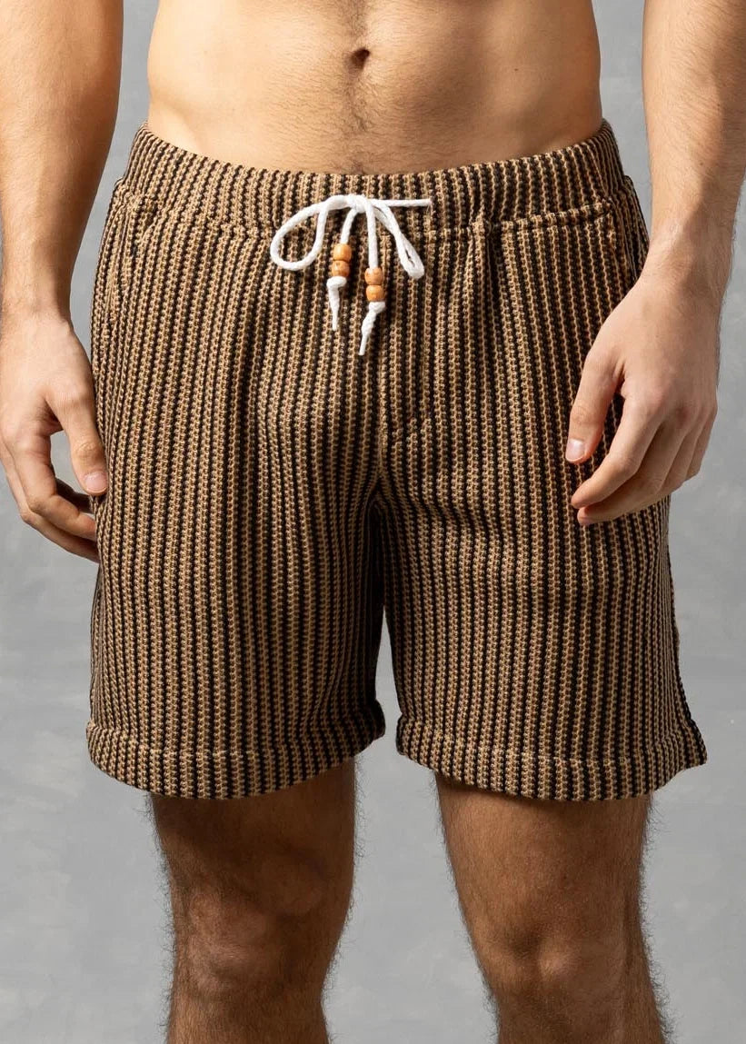 Bespoke Moda Men's Tuscany Knit Drawstring Short - Available In 2 Colors