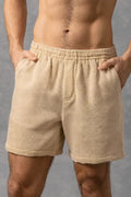 Bespoke Moda Men's Textured Waffle Knit Short - Available In 2 Colors