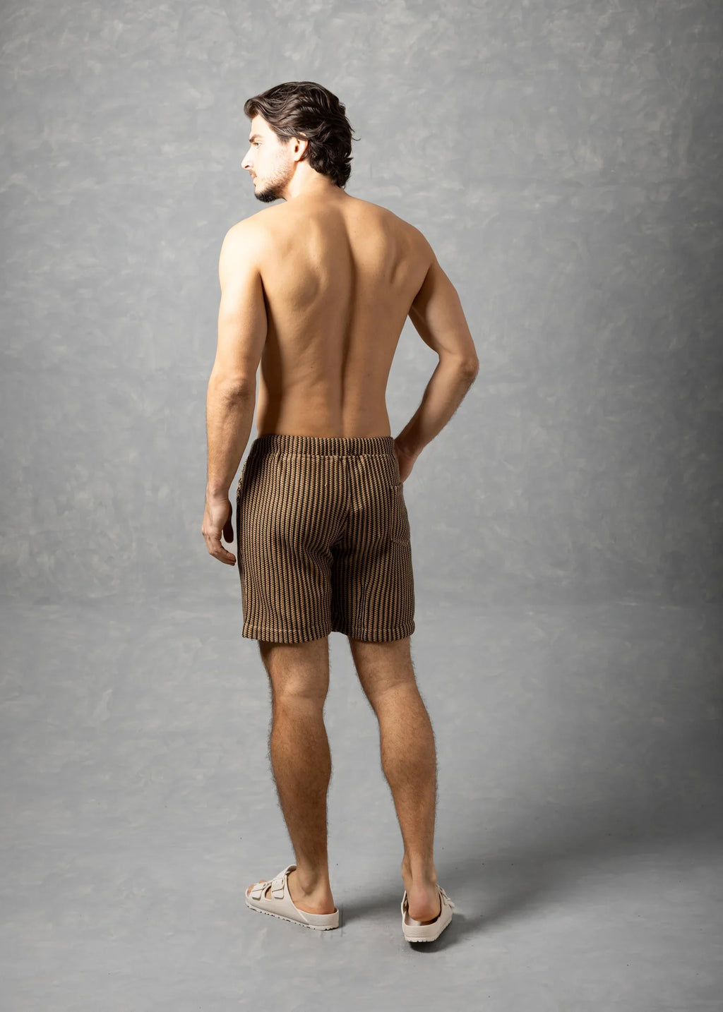 Bespoke Moda Men's Tuscany Knit Drawstring Short - Available In 2 Colors