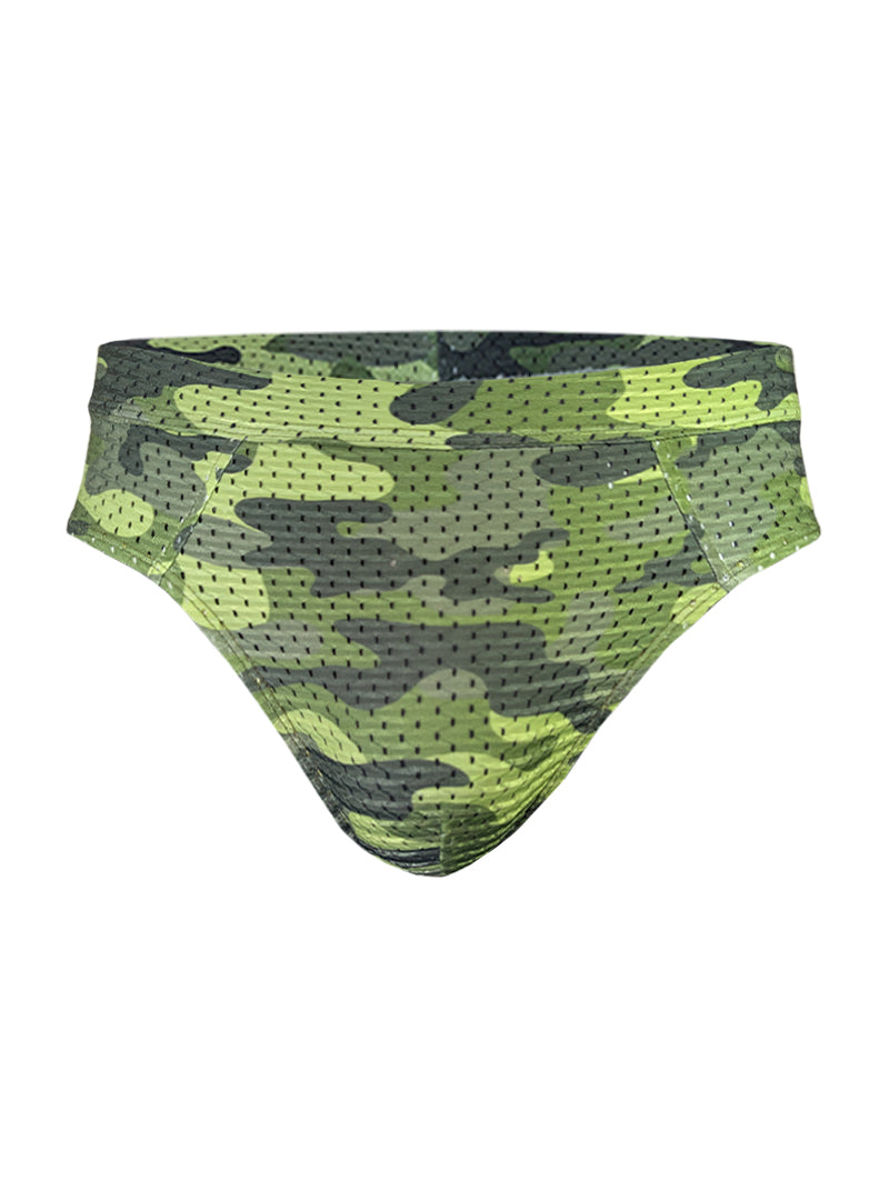 Nylux Camo Brief