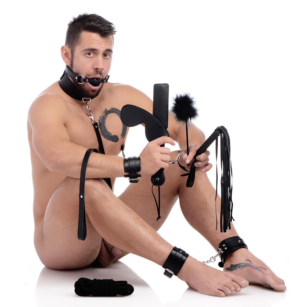 Deluxe 10 Piece Bondage Set