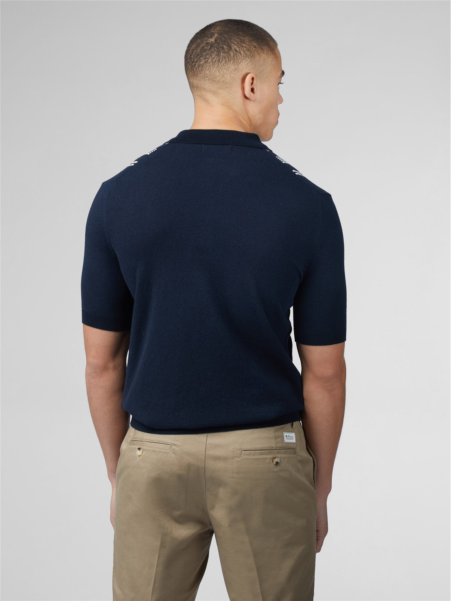 POLOSHIRT AUS CRINKLE-BAUMWOLLE MIT STREIFEN
