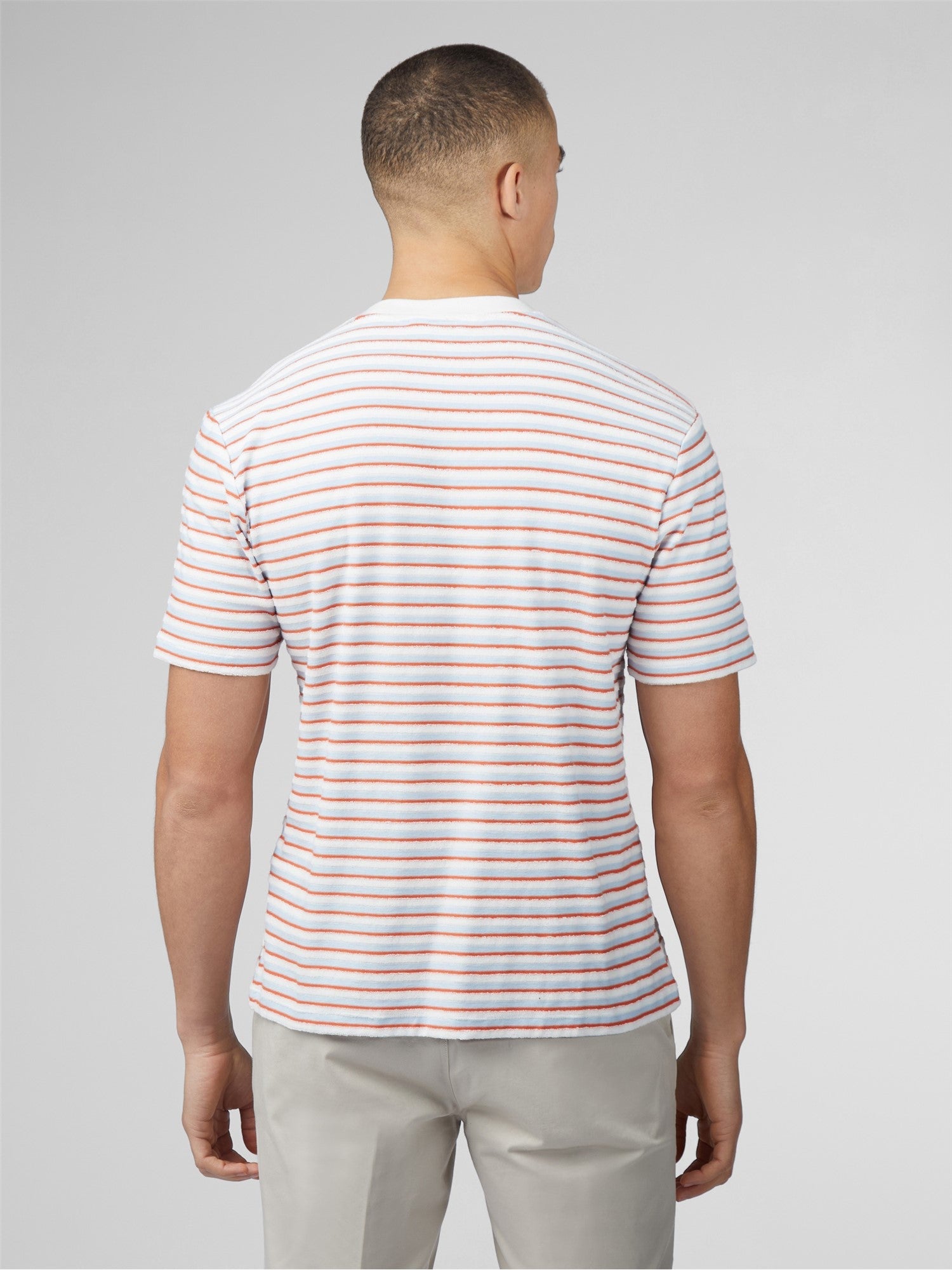 LOOPBACK STRIPE TEE