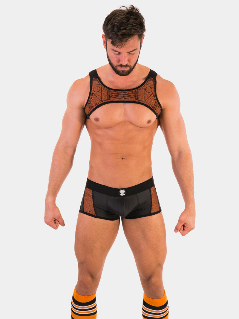 Barcode Berlin Mario Harness Black/Neon Orange 91584-128 Size L