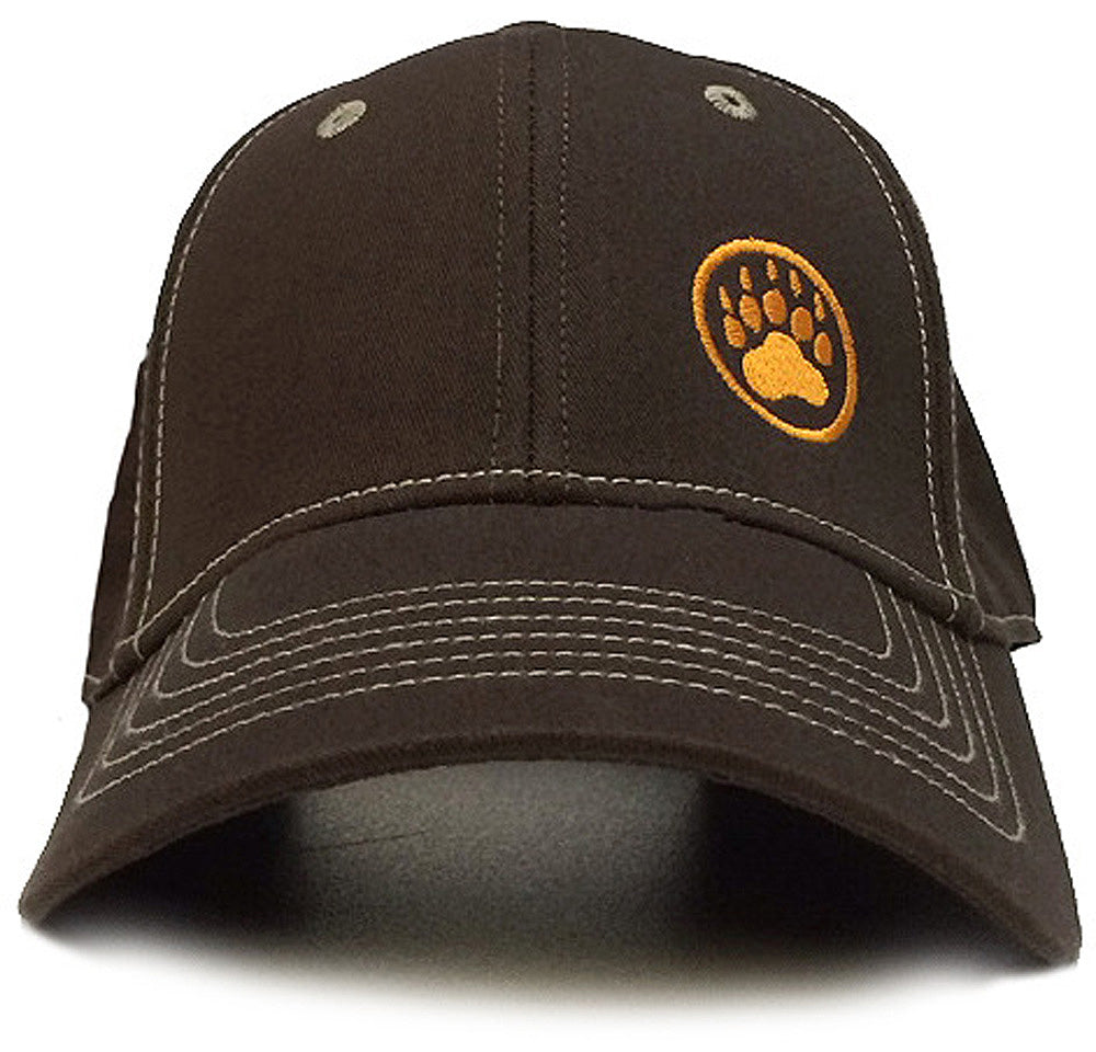 Kappe mit Bear Paw-Logo - Braun