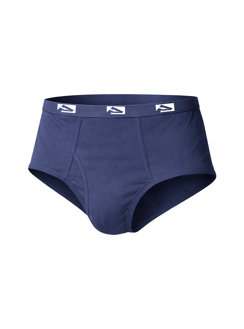 Big Man's Fly Front Colored Brief