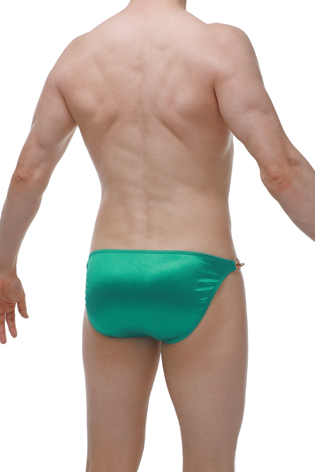 Bikini Conguel Satin Green - DealByEthan.gay loves PetitQ
