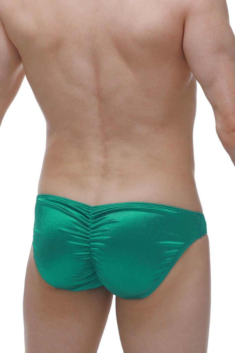 Bikini Murlin Satin Green - DealByEthan.gay loves PetitQ