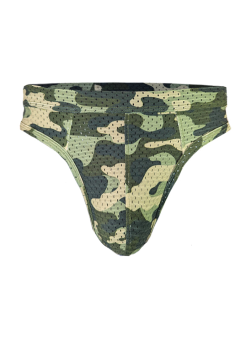 Nylux Camo Thong