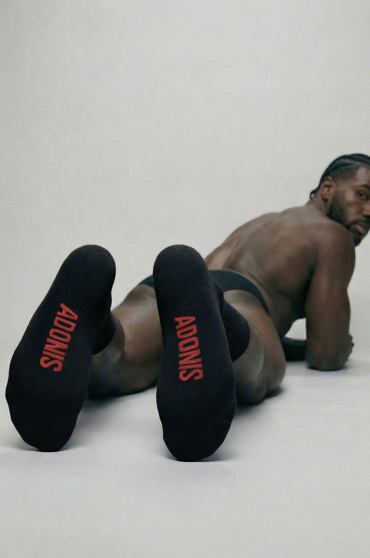 Black Caviar Crew Sock - DealByEthan.gay loves Adonis by Kyhry