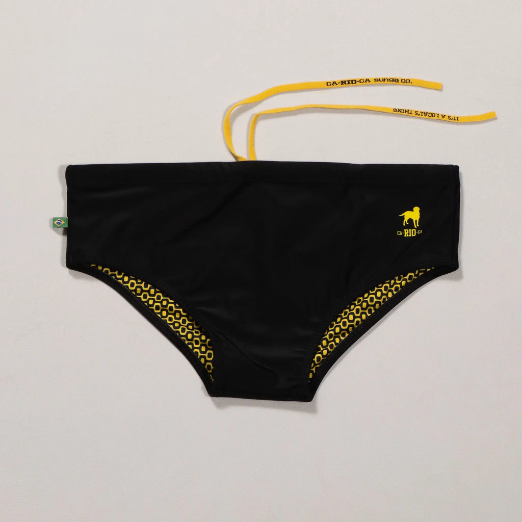 CA-RIO-CA Low Rise Solids Cut Sunga – Herrenbadehose