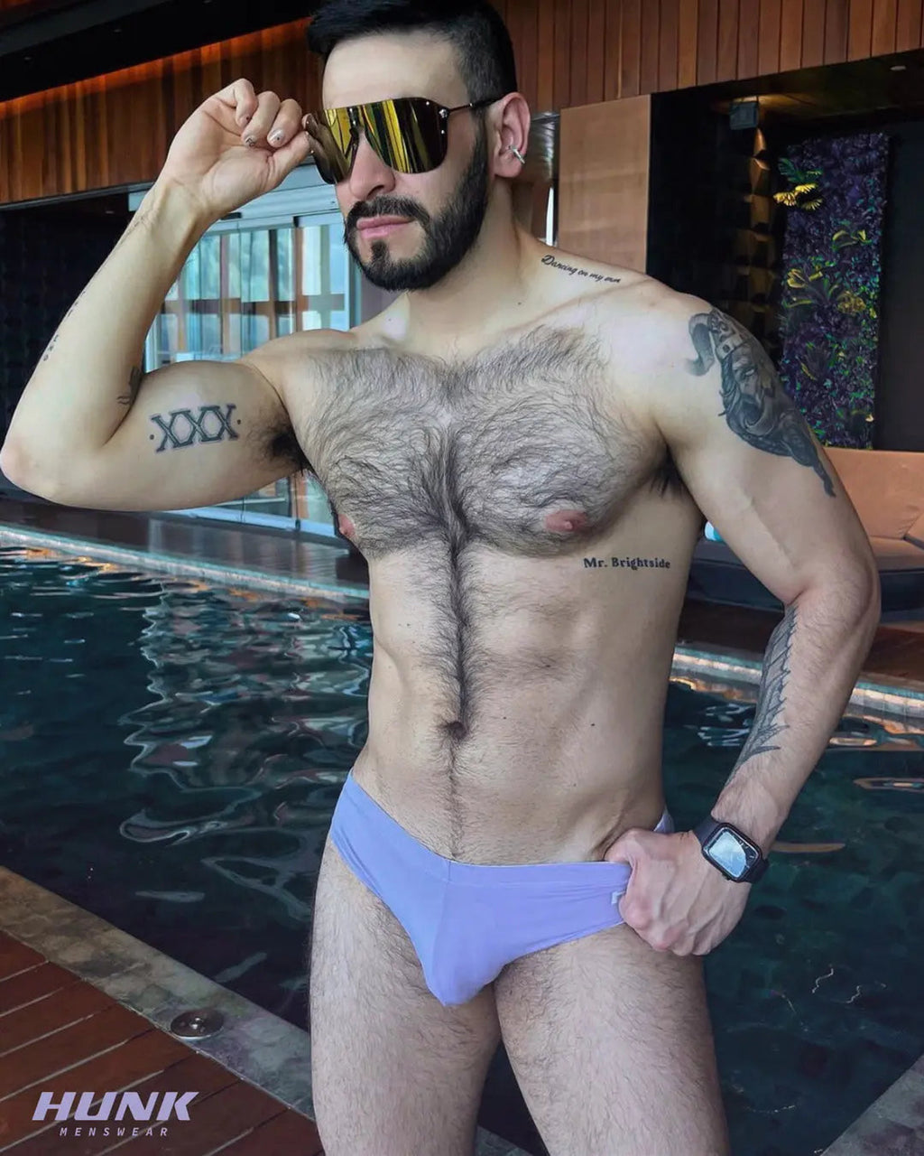 Blooming Swim Brief - DealByEthan.gay loves HUNK Menswear