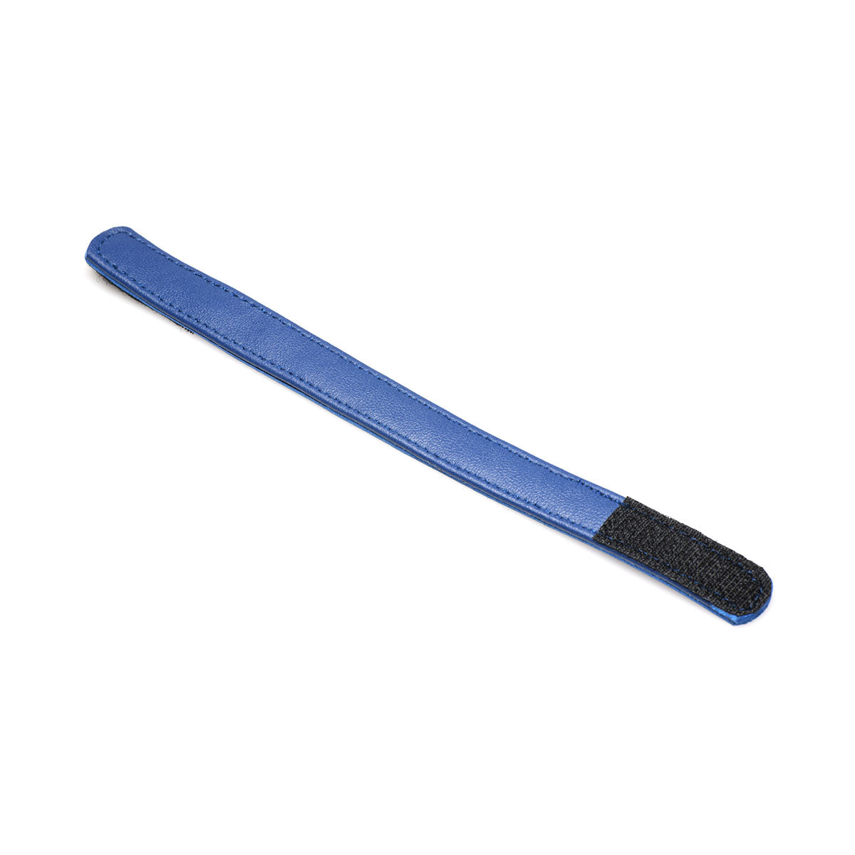 Blue Leather Cock Ring with Velcro - DealByEthan.gay loves Strict Leather