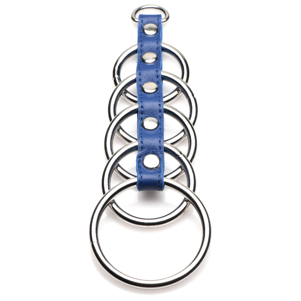 Blue Leather and Steel Gates of Hell - DealByEthan.gay loves Strict Leather