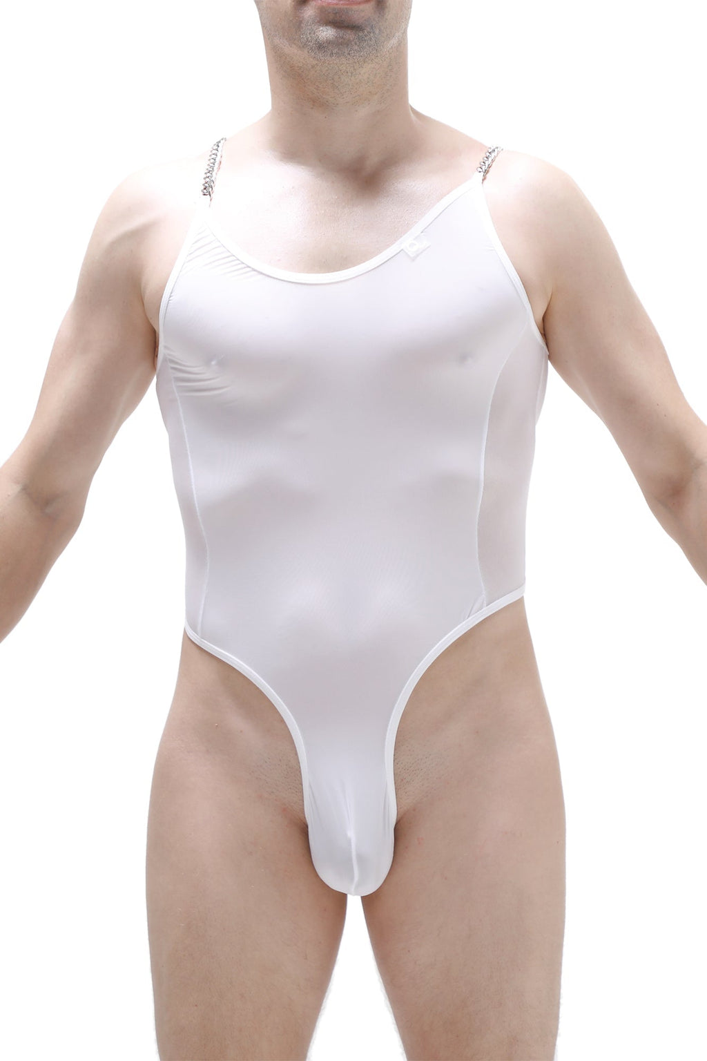 Bodysuit Bevans White - DealByEthan.gay loves PetitQ