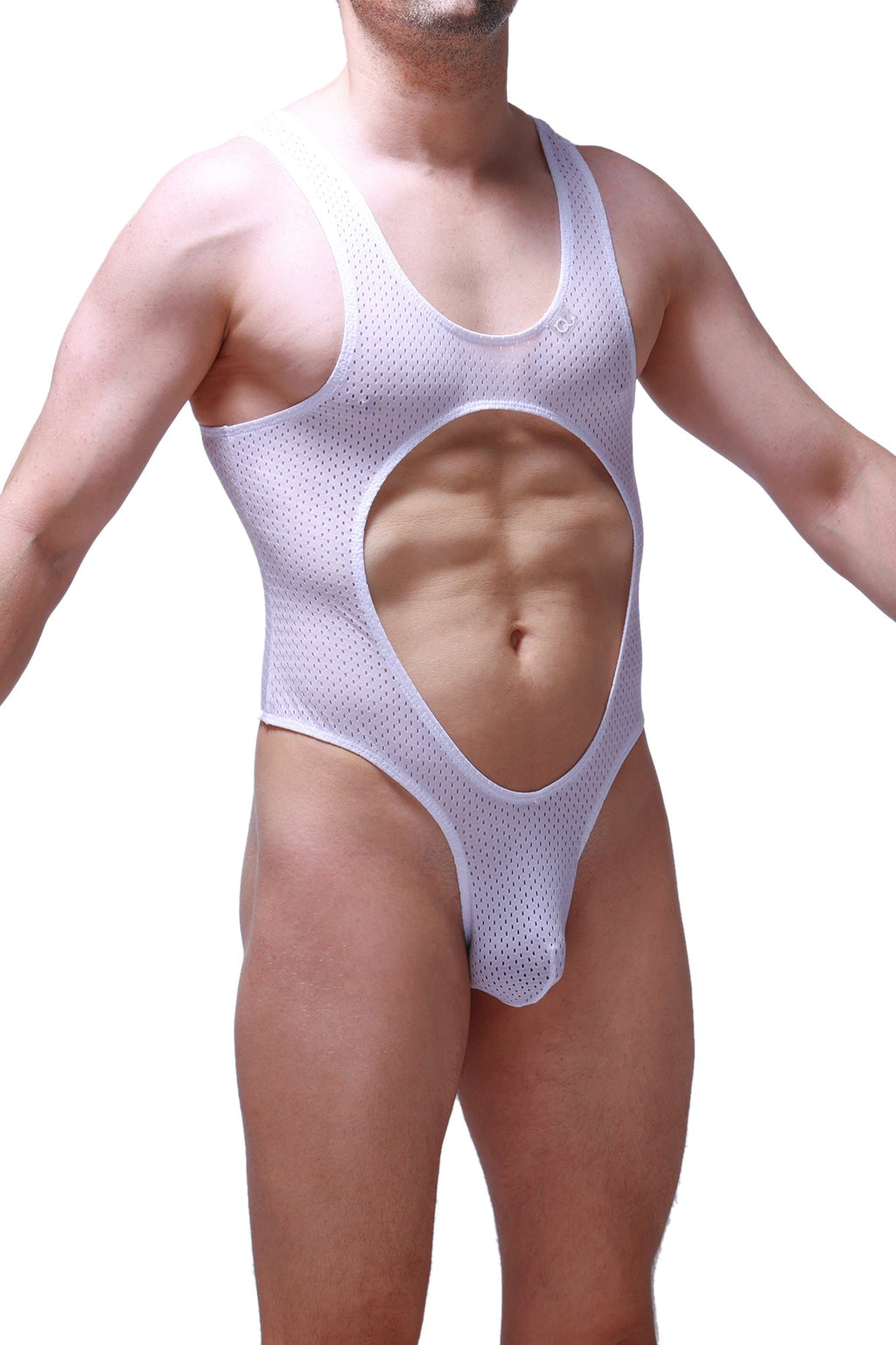 Bodysuit Lerzy Bee White - DealByEthan.gay loves PetitQ