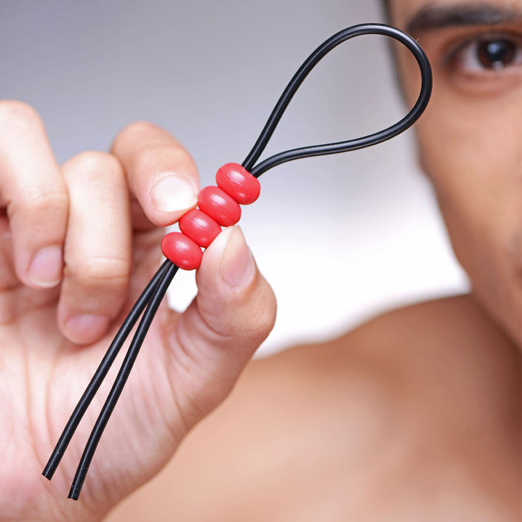 Bolo Lasso Style Adjustable Cock Ring - DealByEthan.gay loves Master Series