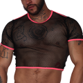 Boox Fuchsia Crop Top by Gigo Underwear