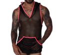 Boox Fuchsia Hoody T Shirt by Gigo Underwear