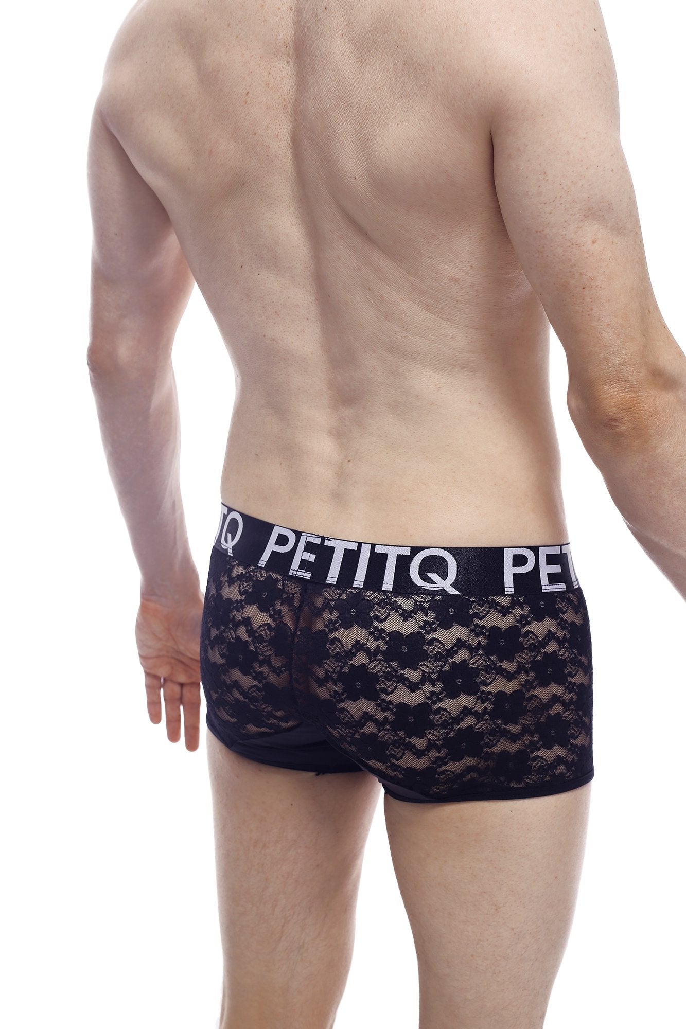 Boxer Lace Percey Black - DealByEthan.gay loves PetitQ