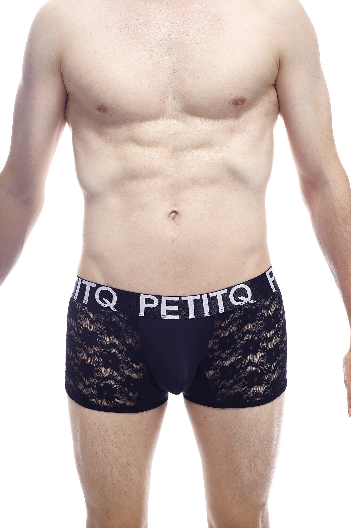 Boxer Lace Percey Black - DealByEthan.gay loves PetitQ
