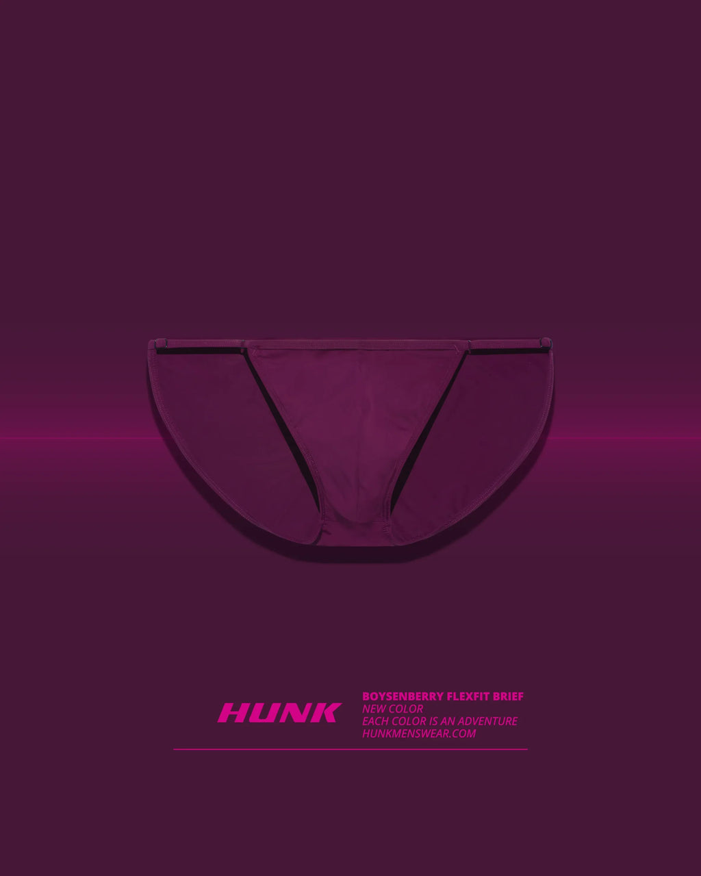 Boysenberry FlexFit Brief - DealByEthan.gay loves HUNK Menswear