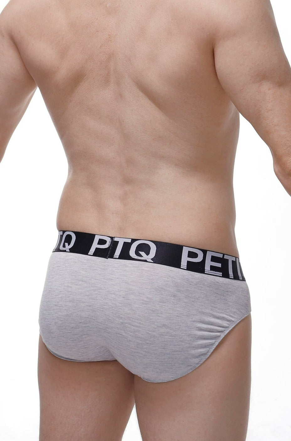 Brief Bamboo Grey w/ Pad - DealByEthan.gay loves PetitQ