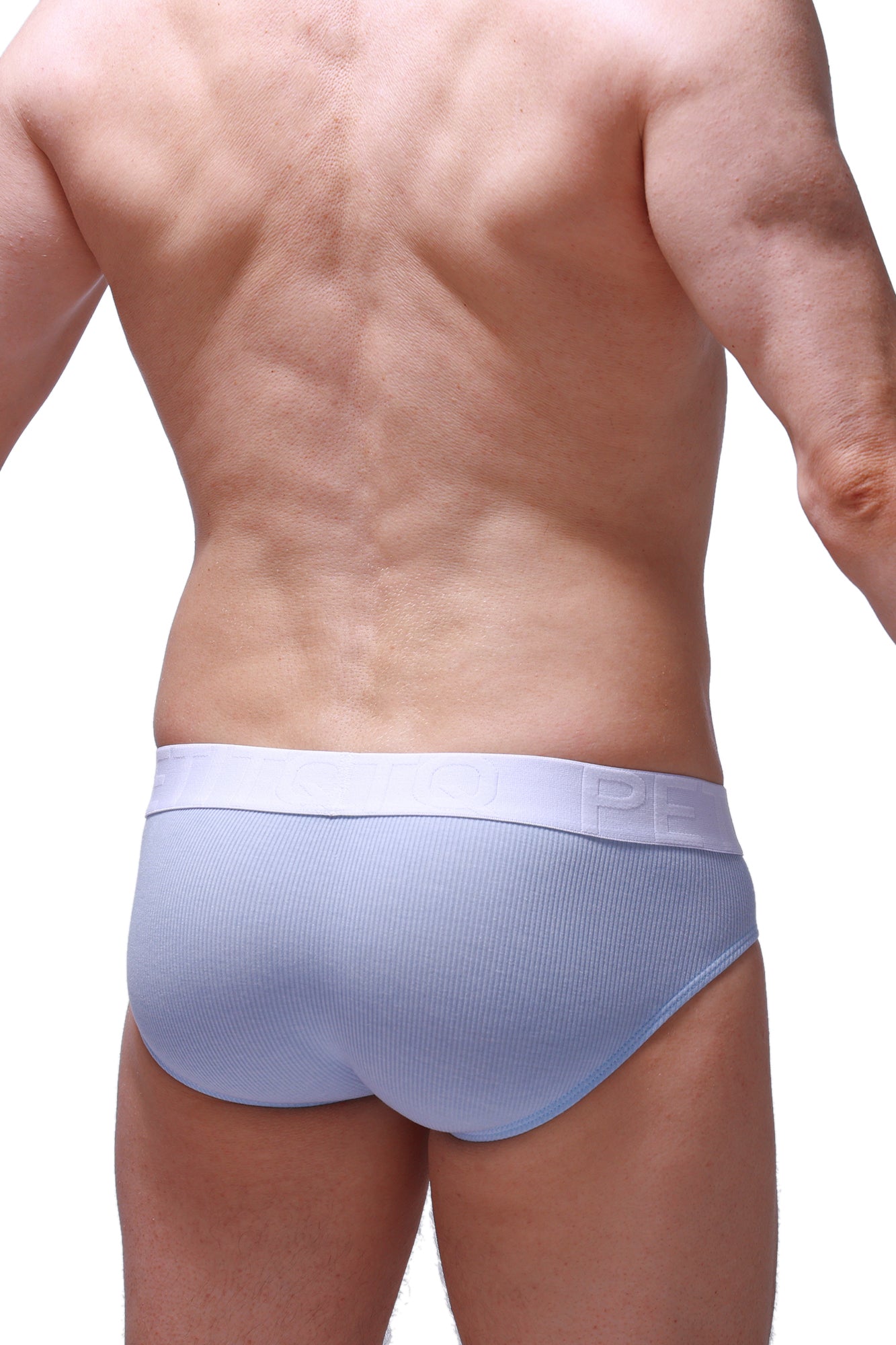 Brief Dome Rib Sky Blue - DealByEthan.gay loves PetitQ