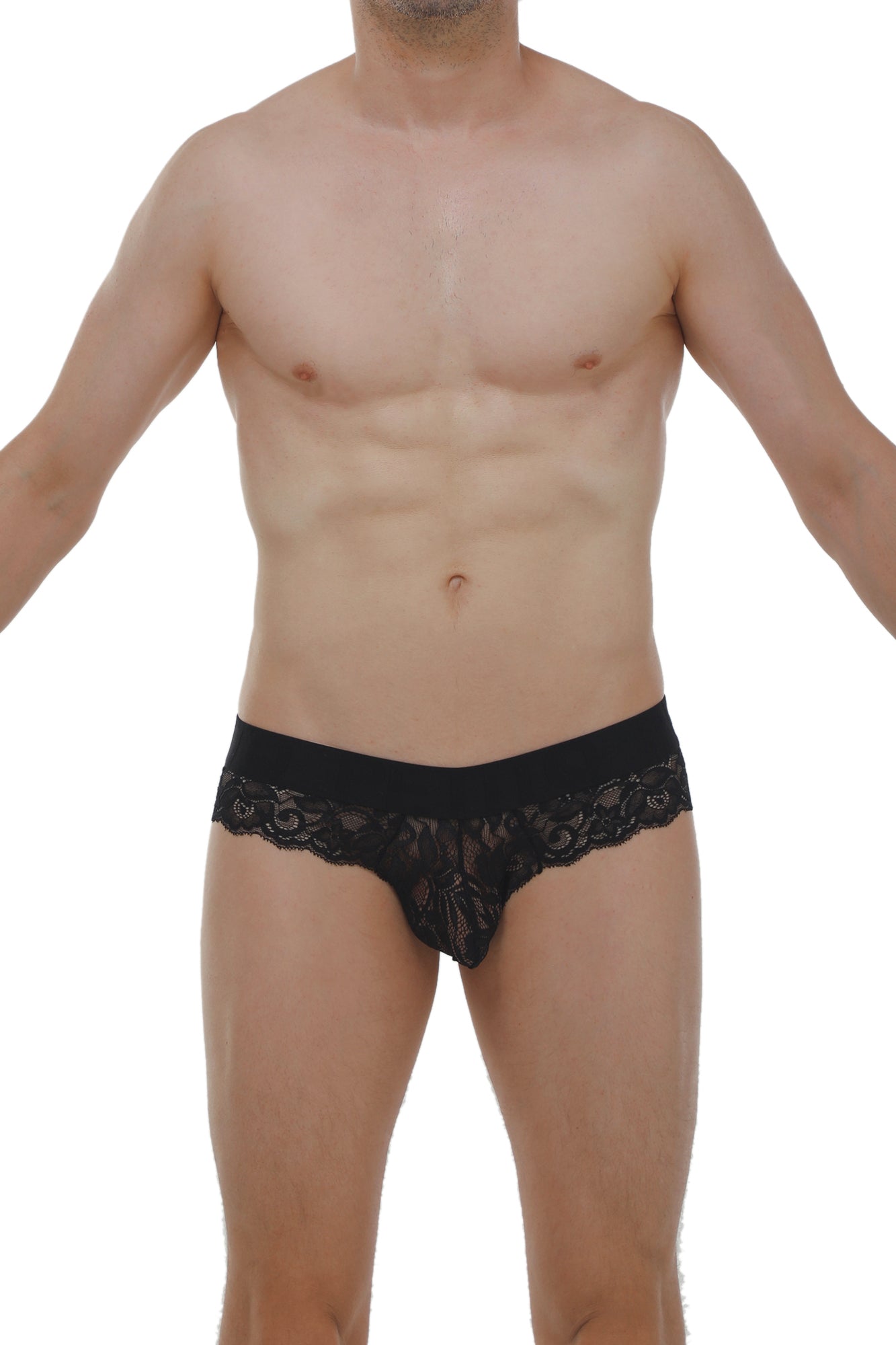 Brief Miers Lace Black - DealByEthan.gay loves PetitQ