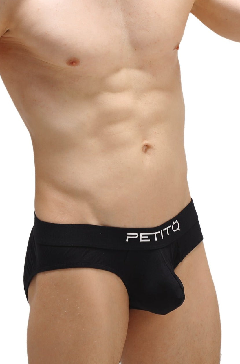 Brief Protruder Bamboo Black - DealByEthan.gay loves PetitQ