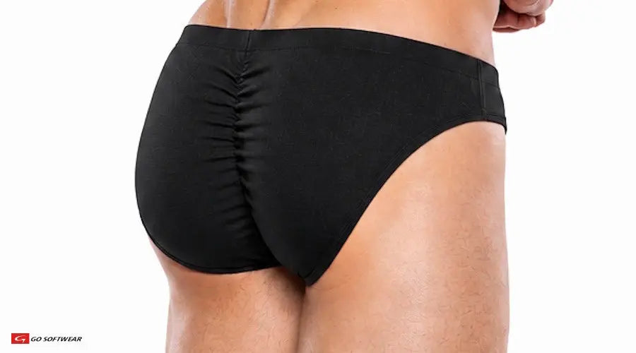 Go Softwear 2731 Men's Buns Contour Brief Onyx