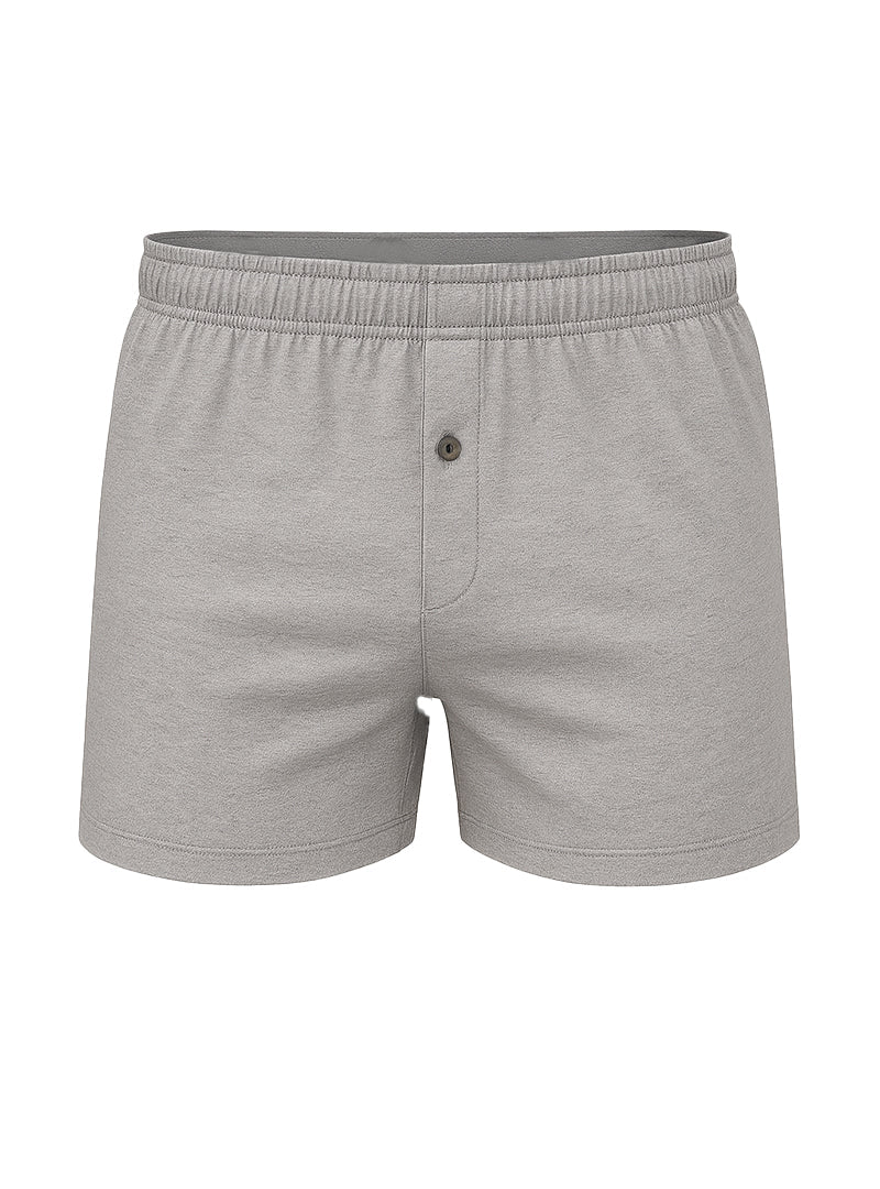 Baumwollstrick-Boxershorts für große Männer (2er-Pack)
