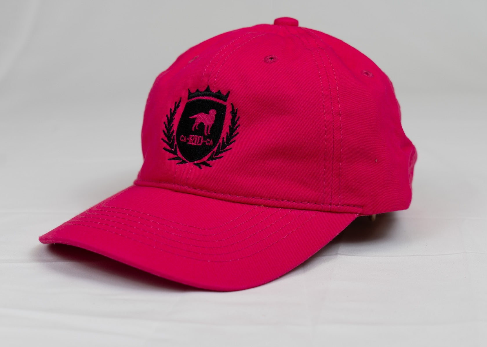 CA-RIO-CA Designer-Dad-Mütze mit Wappen-Logo, bestickt – Baseballkappe für Herren – mehrere Farben