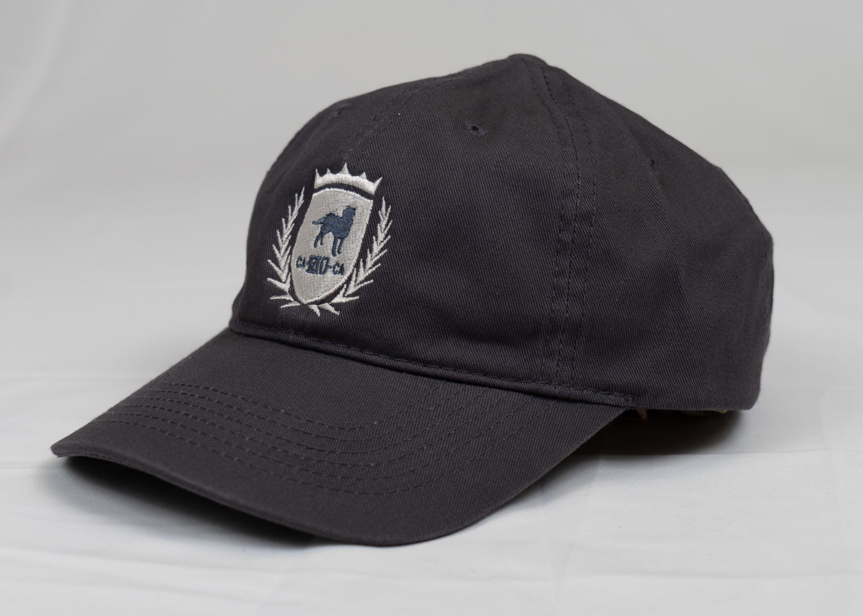 CA-RIO-CA Designer-Dad-Mütze mit Wappen-Logo, bestickt – Baseballkappe für Herren – mehrere Farben