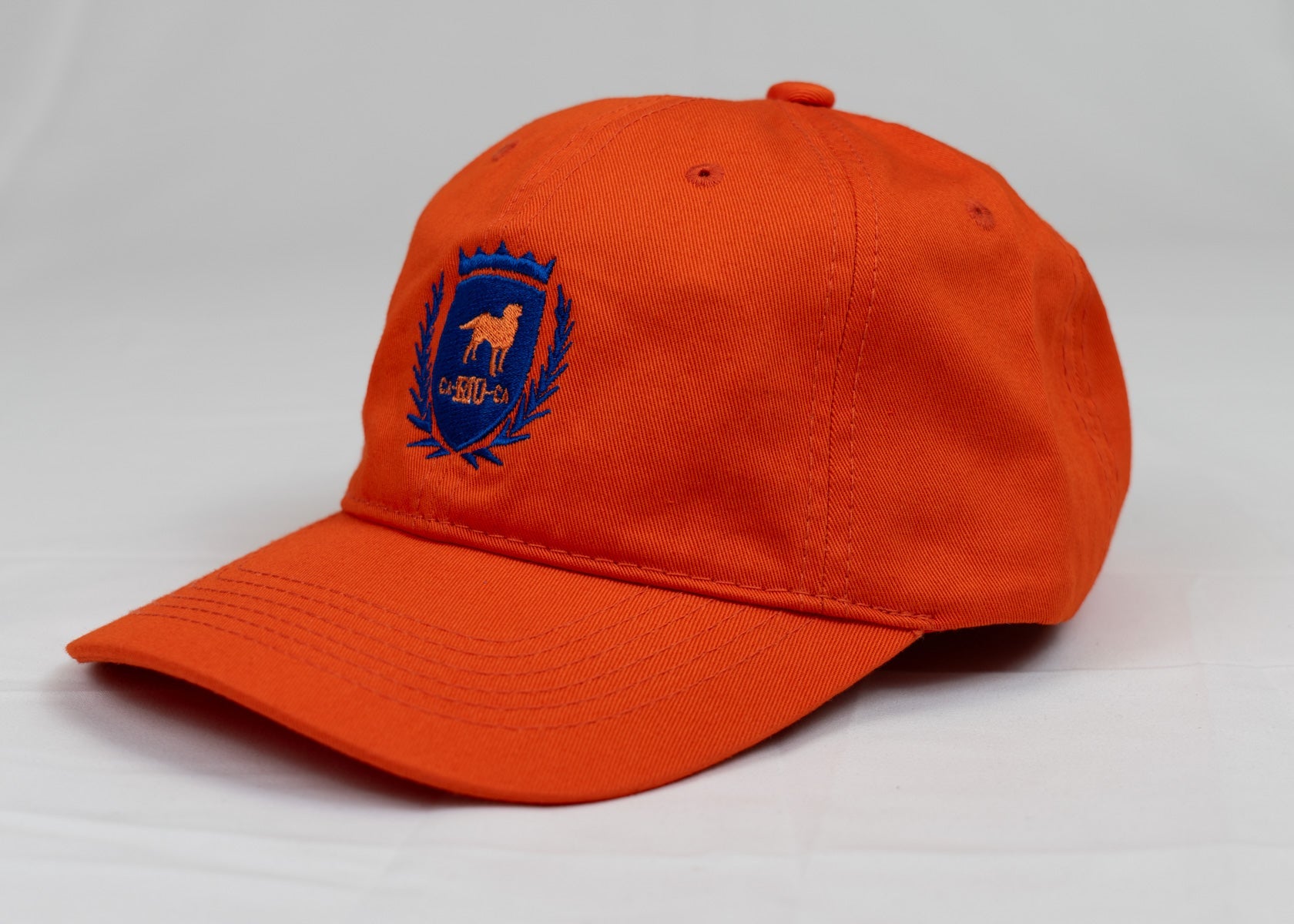 CA-RIO-CA Designer-Dad-Mütze mit Wappen-Logo, bestickt – Baseballkappe für Herren – mehrere Farben