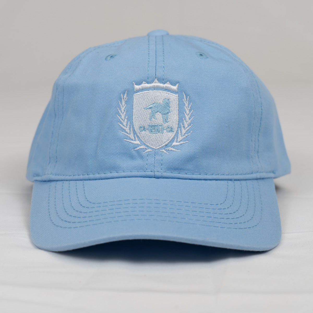 CA-RIO-CA Designer-Dad-Mütze mit Wappen-Logo, bestickt – Baseballkappe für Herren – mehrere Farben