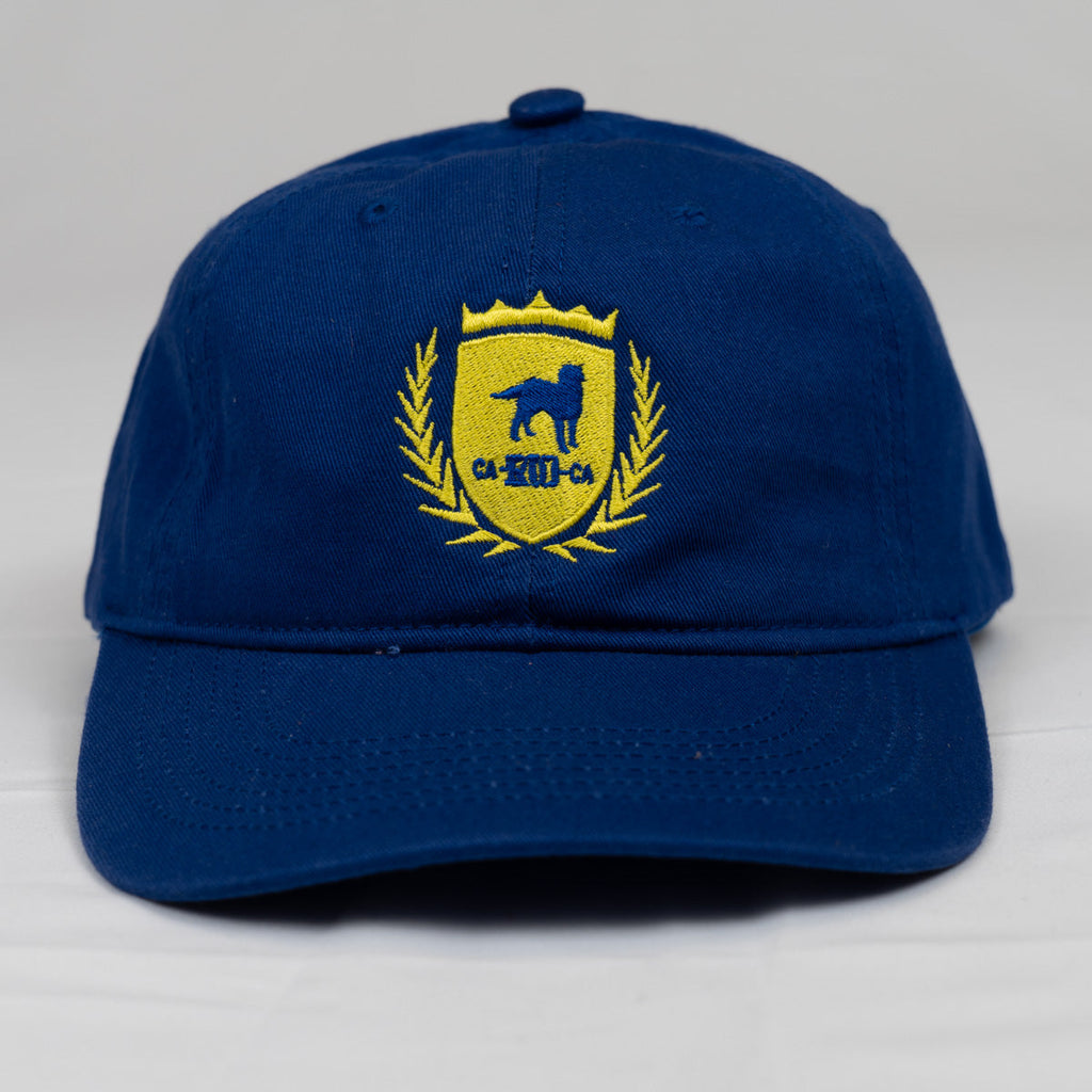 CA-RIO-CA Designer-Dad-Mütze mit Wappen-Logo, bestickt – Baseballkappe für Herren – mehrere Farben
