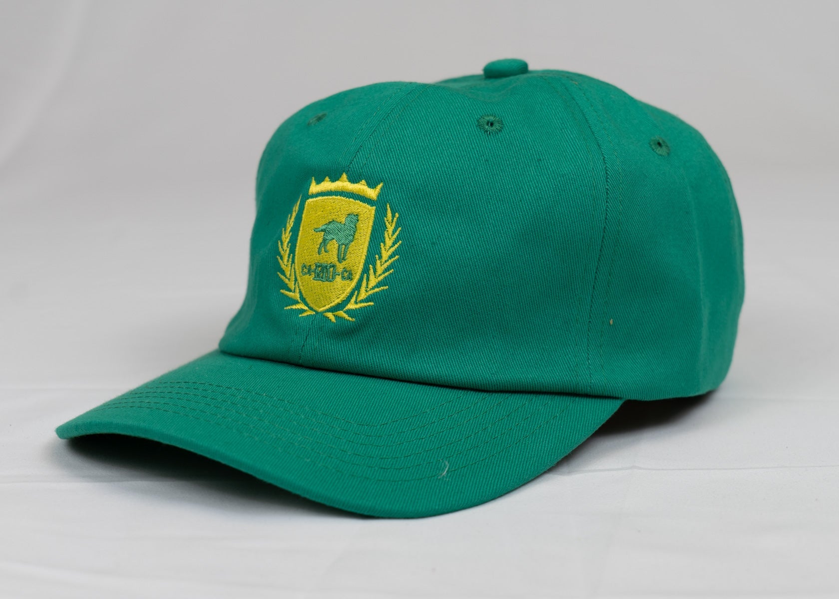 CA-RIO-CA Designer-Dad-Mütze mit Wappen-Logo, bestickt – Baseballkappe für Herren – mehrere Farben