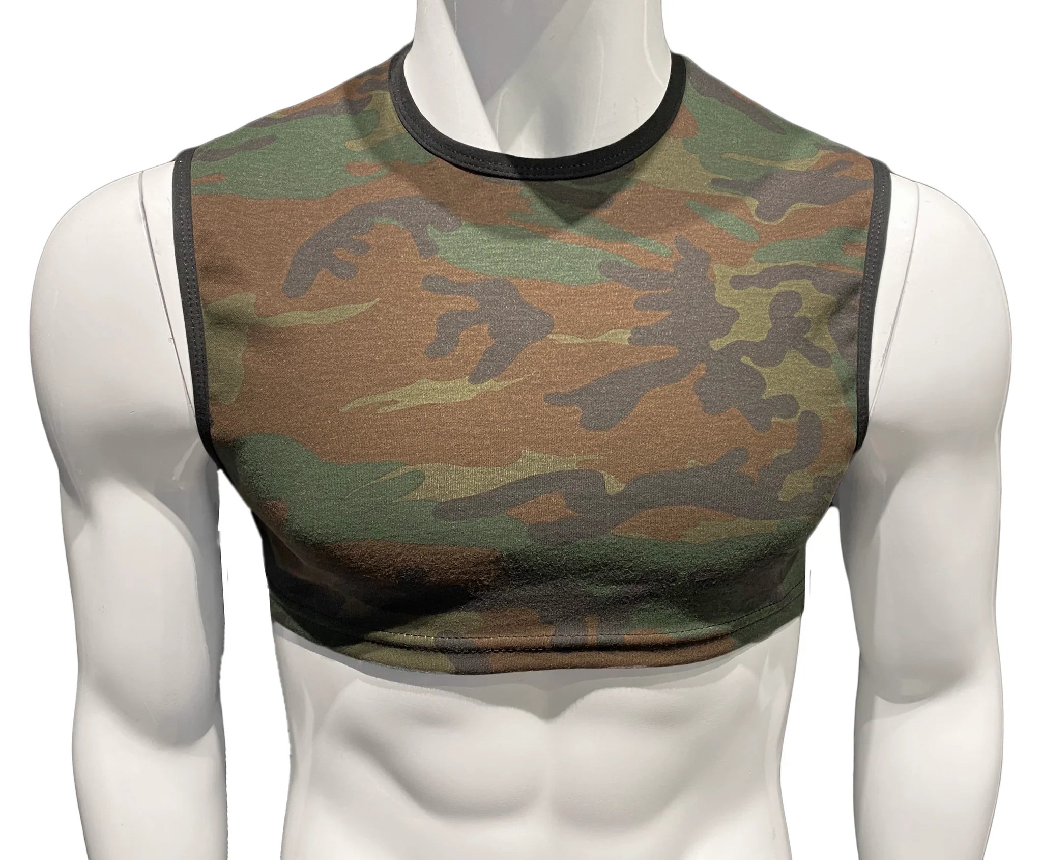 CAMO COTTON CROP TOP - DealByEthan.gay loves KNOBS