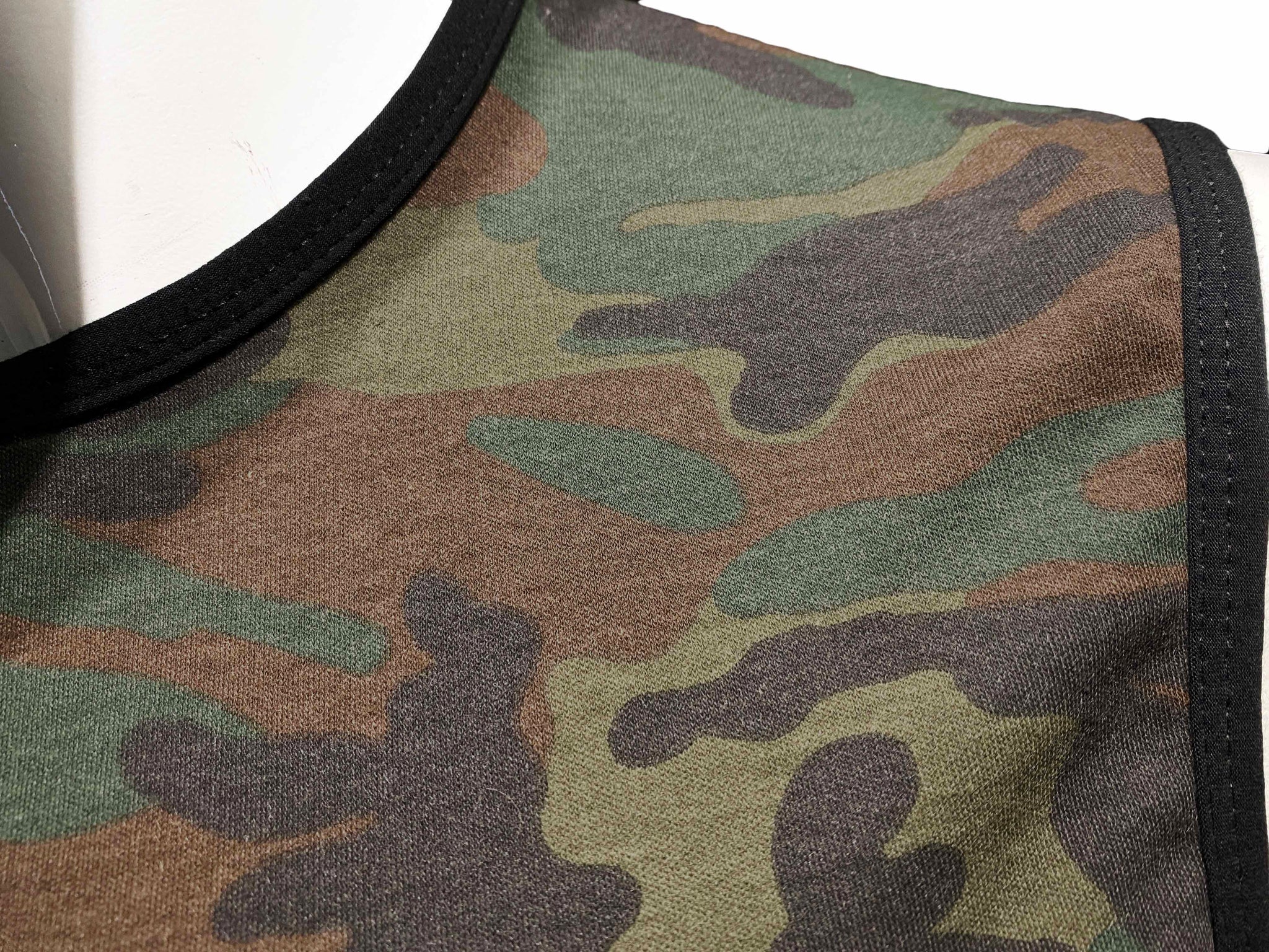 CAMO COTTON CROP TOP - DealByEthan.gay loves KNOBS